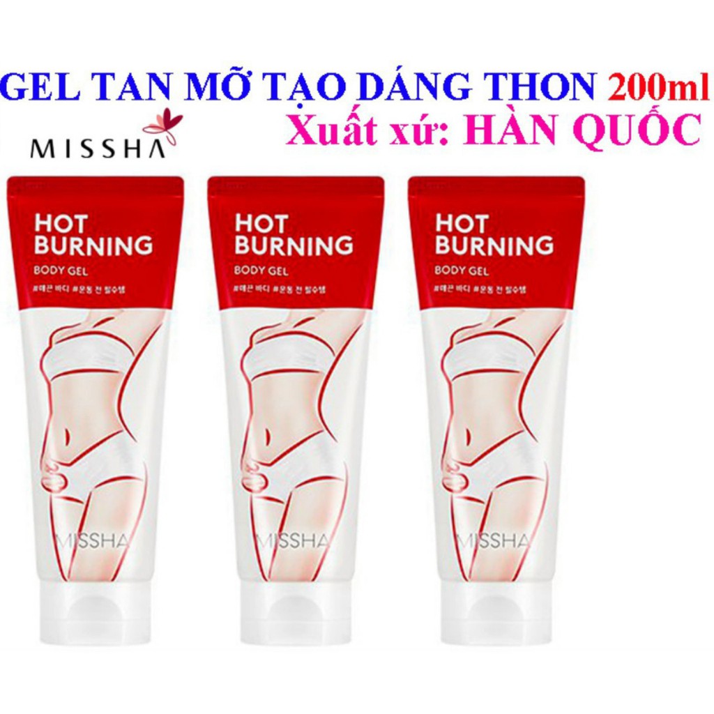 KEM TAN MỠ BỤNG MISSHA HOT BURNING