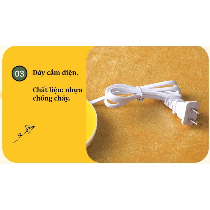 Bộ Đế ,cốc Hâm Nóng Siêu cute, Tiện lợi ,Giữ Nhiệt Đồ Uống Thức Ăn 55 độ | BigBuy360 - bigbuy360.vn