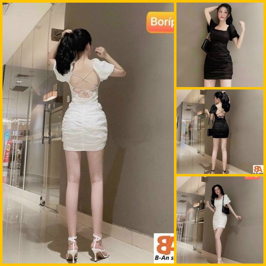 ĐẦM BODY NHÚN DÂY ĐAN CHÉO LƯNG - Đầm Sexy | BigBuy360 - bigbuy360.vn