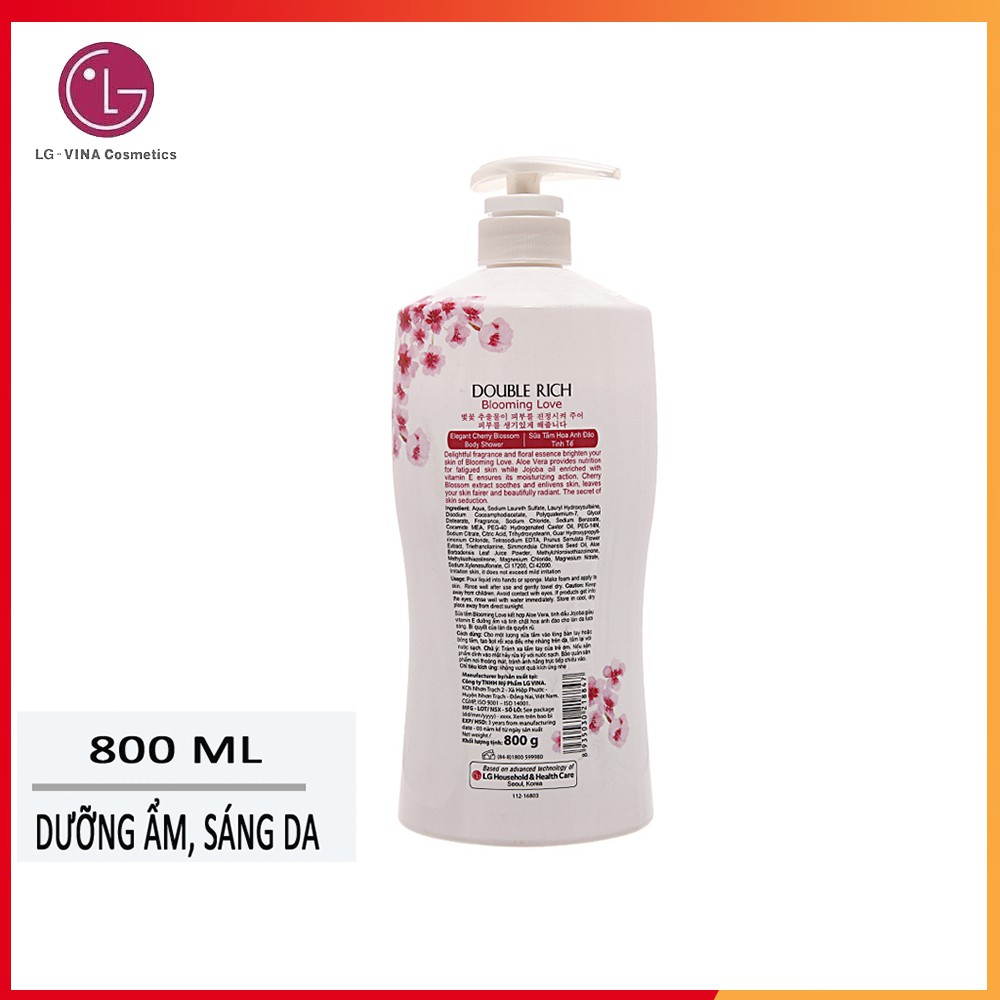 Sữa tắm Double Rich Hoa Anh Đào 800g
