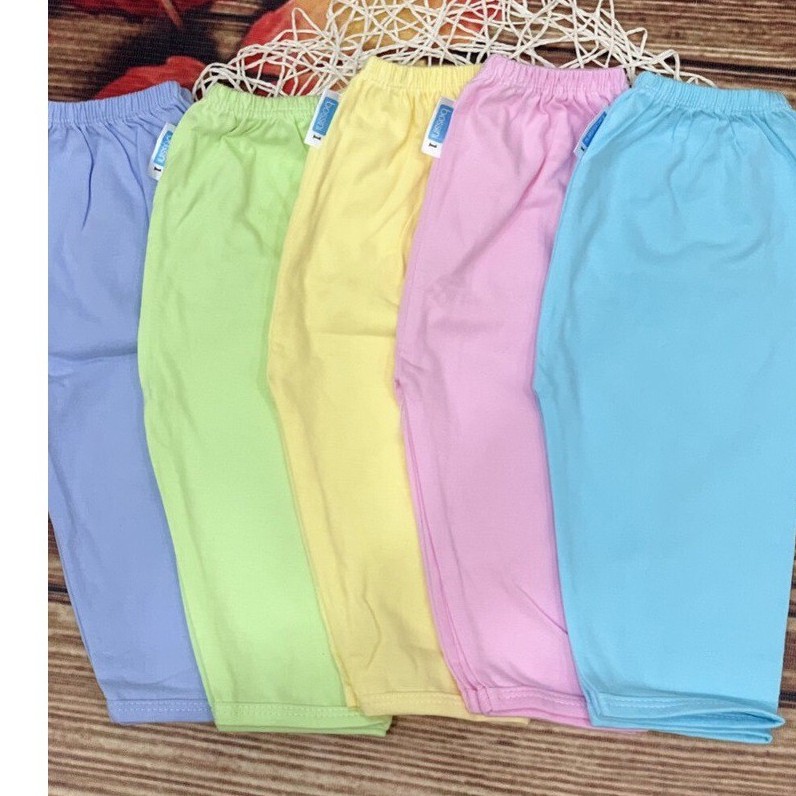 (Chất đẹp)Quần Dài Cotton Cho Bé Mặc Nhà,Quần Dài Màu Cho Bé Sơ Sinh