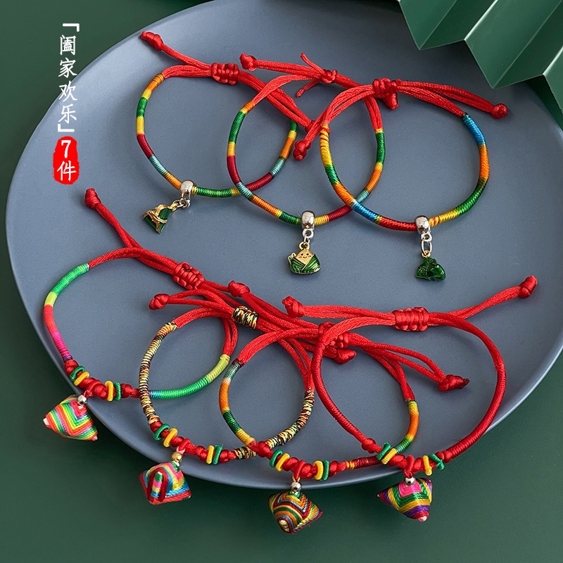 Vòng Tay Dây Bện Nhiều Màu Sắc Mới Mẻ Cho Nữ