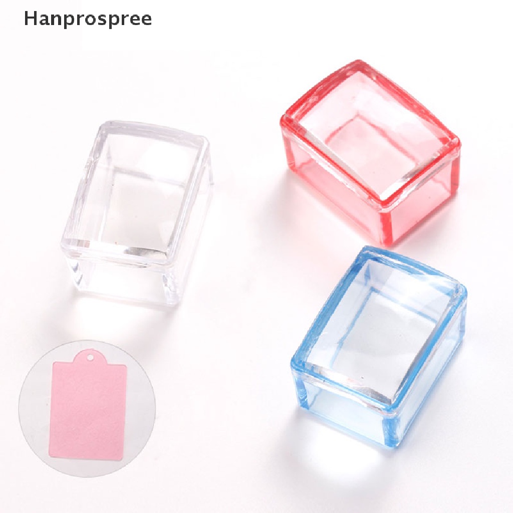 Bộ Dụng Cụ In Hình Móng Tay Đầu Silicone Trong Suốt<br>