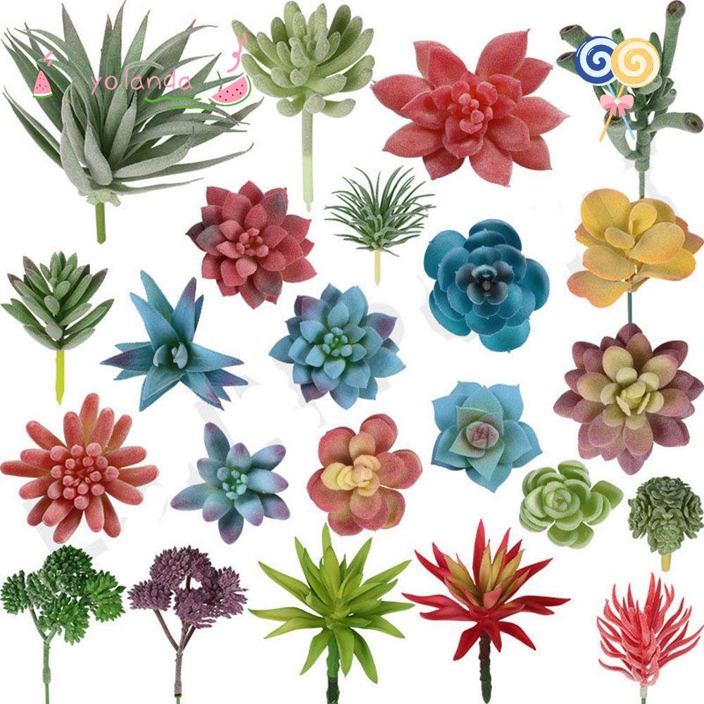 ☆Yola☆ Chậu Cây Bonsai Mini Nhân Tạo 24 Kiểu Để Bàn Trang Trí Phòng Khách/Ngủ/Sân Vườn/Tiệc Tùng