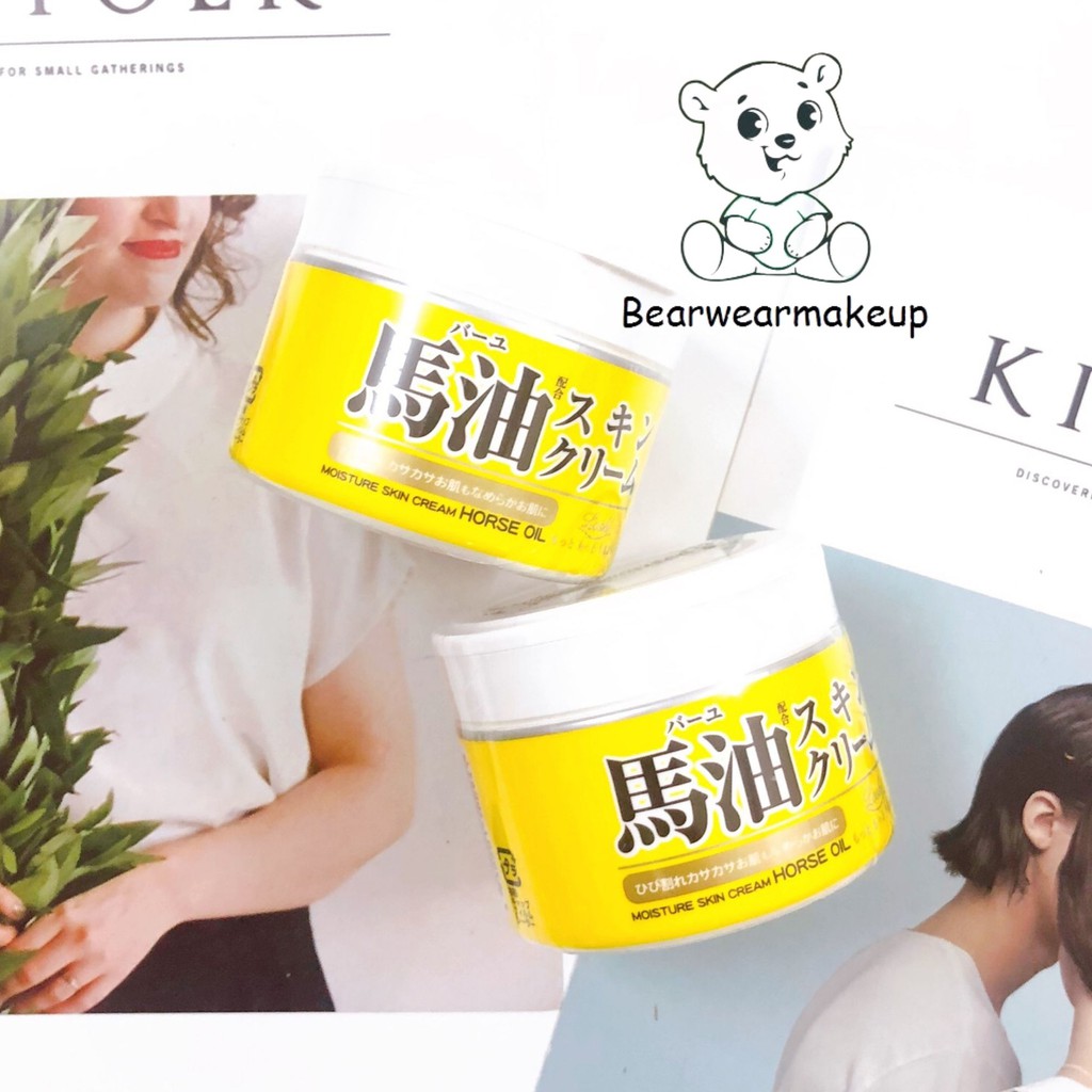 Kem dầu ngựa Horse Oil Loshi Loshi Nhật Bản