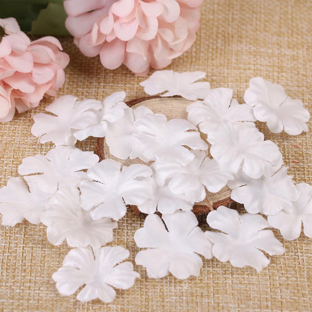 Set 100 Cánh Hoa Hồng Giả Bằng Lụa Dùng Trang Trí Xinh Xắn