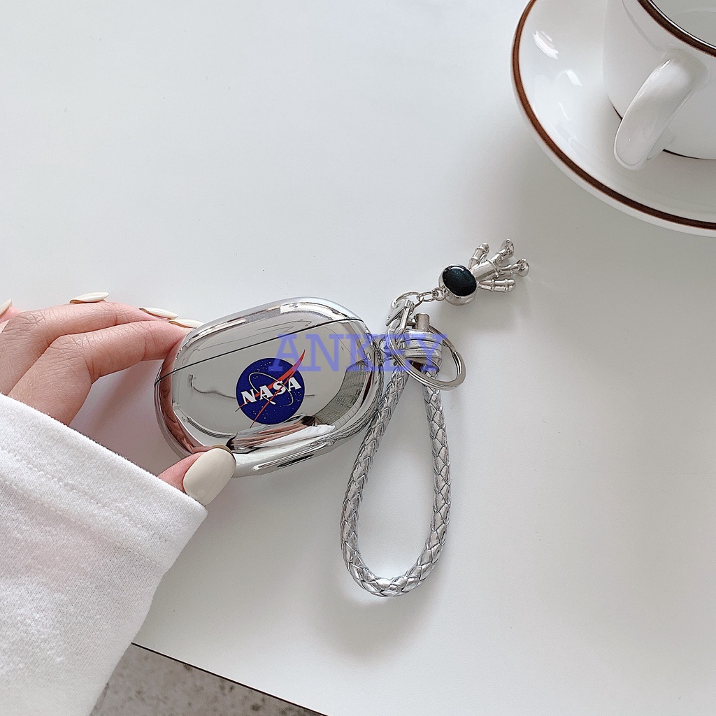 Beats Studio Buds Vỏ Bảo Vệ Hộp Sạc Tai Nghe Bằng Silicon Mềm Chống Sốc Hình Phi Hành Gia Có Móc