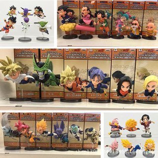 Set 6 Mô Hình Nhân Vật Trong Dragon Ball Trang Trí