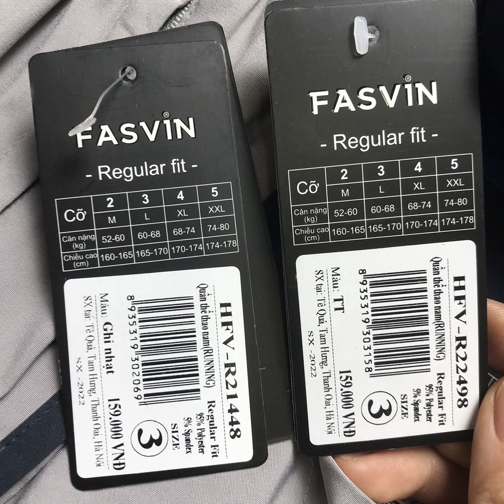 Quần đùi nam FASVIN vải gió siêu nhẹ thể thao khỏe khoắn, vận động thoải mái -Q21448- Q22498