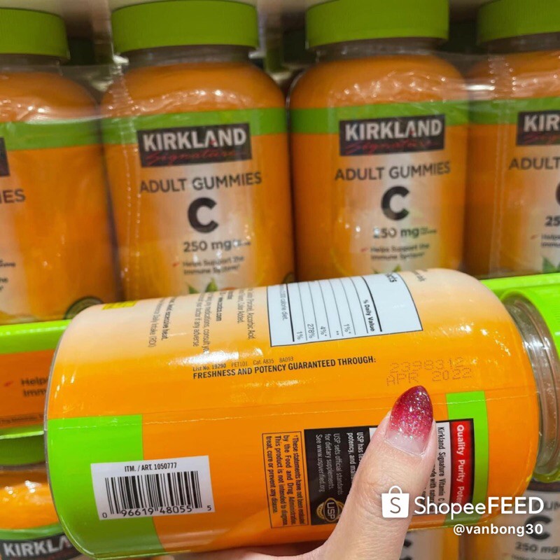 kẹo dẻo vitamin C Kirkland