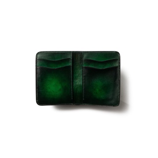 Ví handmade da bò thật vegtan patina- january classic- bảo hành 10 năm- đổi trả miễn phí