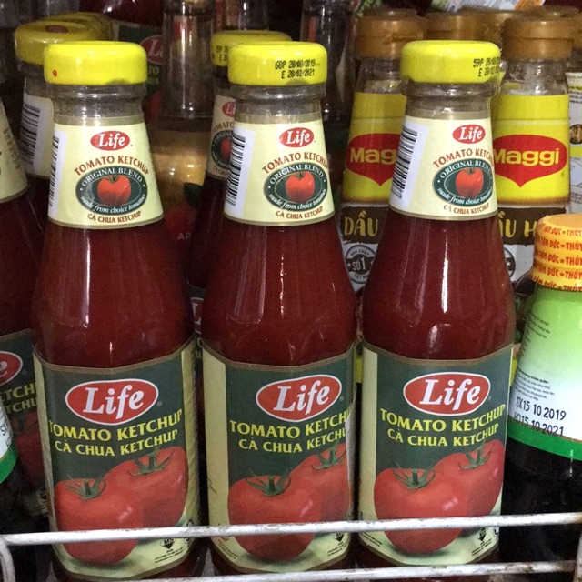 TƯƠNG CÀ CHUA KETCHUP - HIỆU LIFE CHAI 330G