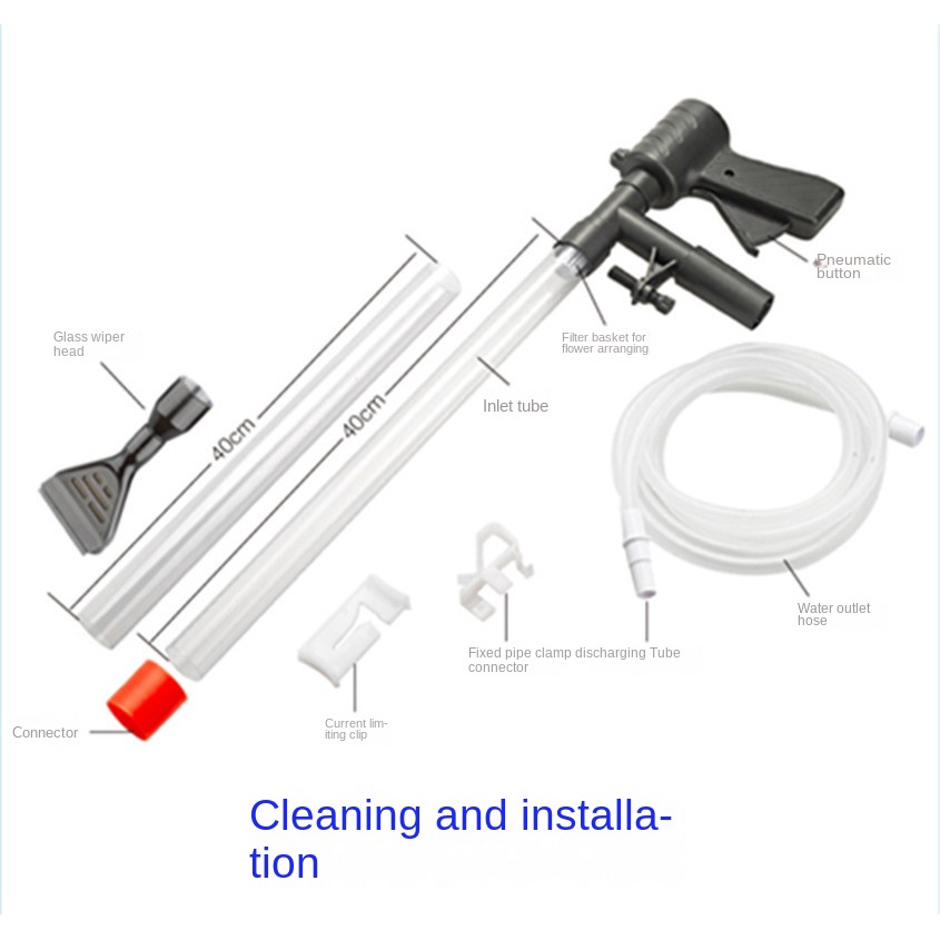 Dụng Cụ Vệ Sinh Nước Bể Cá Nhỏ Bán Tự Động Thay Nước