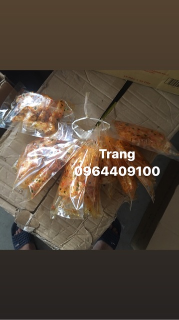 Túm 10 gói bánh tráng trộn