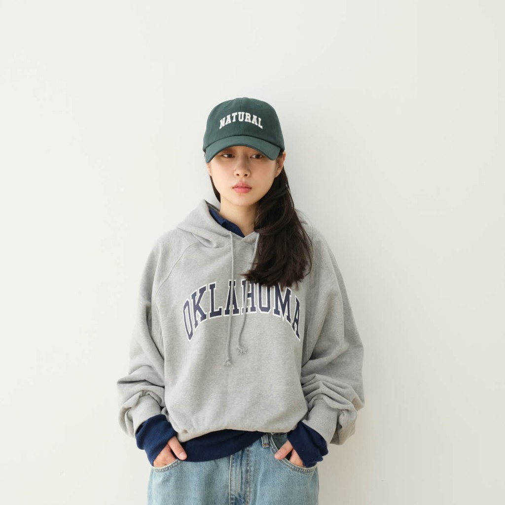 Oklahoma hoodie - áo hoodie có nón Hàn Quốc
