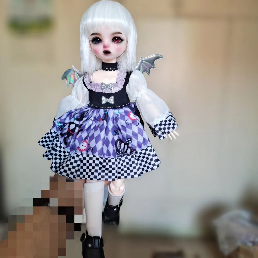 Bộ Đồ Chơi Búp Bê Barbie 3D 30cm 6 Điểm 22 Khớp Có Thể Thay Đổi Mắt Siêu Dễ Thương