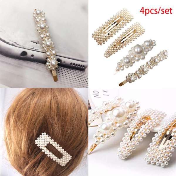 Sẵn hàng combo 5 bộ kẹp tóc 4 chi tiết