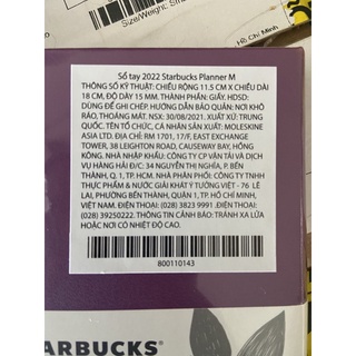 Sổ Planner Starbucks Việt Nam + Moleskine cao cấp - Notebook