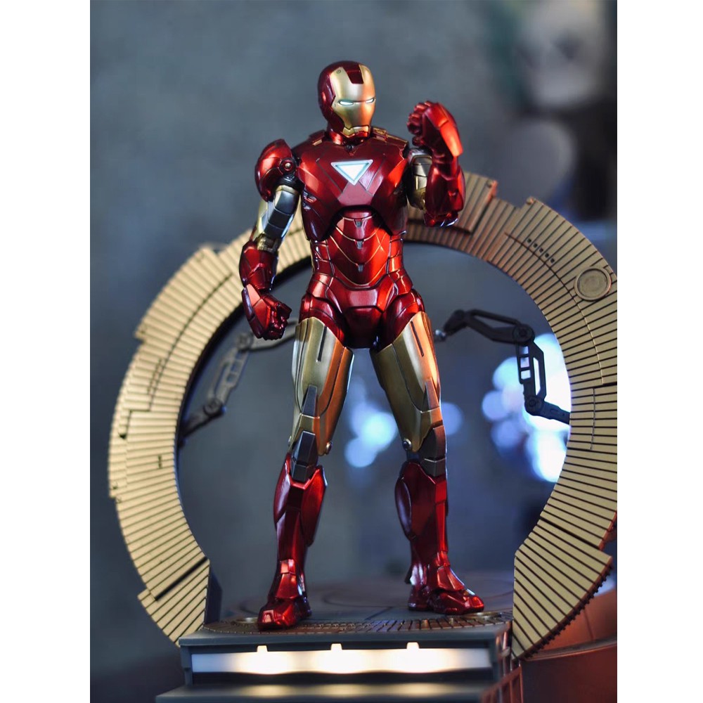 ( Hàng Có sẵn) Mô hình Iron Man Mk6 ZD Toys chính hãng tỉ lệ 1:10