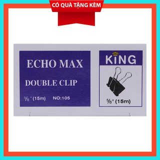 Kẹp Bướm (15mm) - Đen █▬█ █ ▀█▀