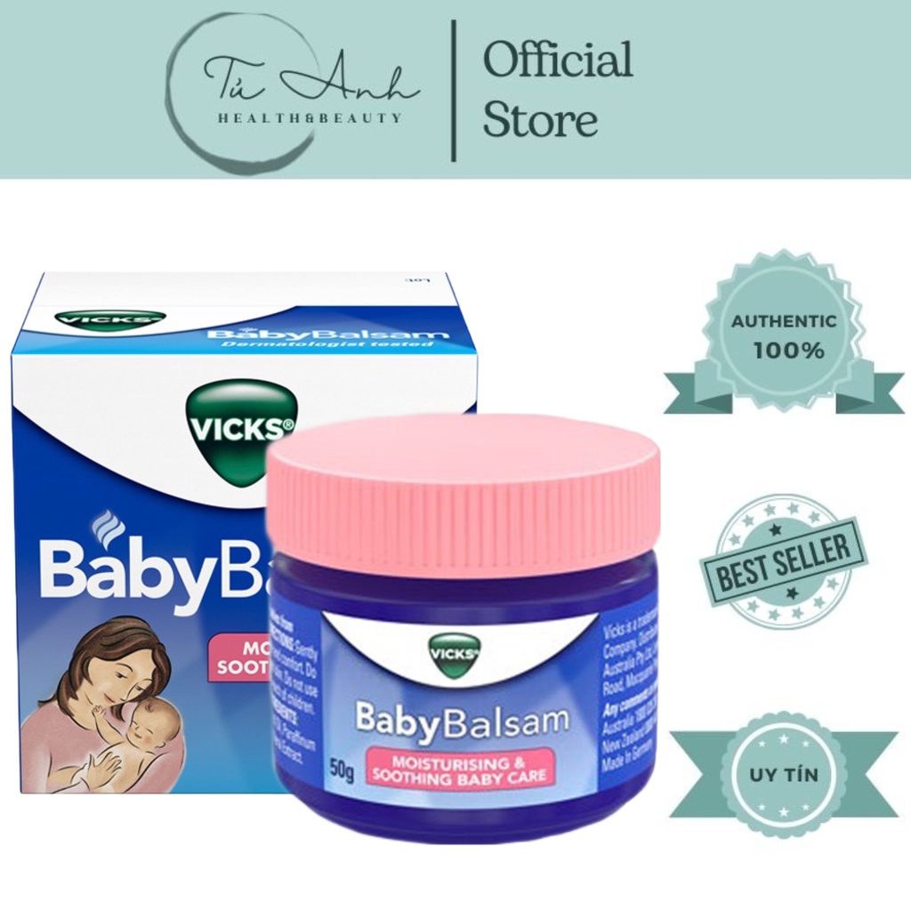 Dầu Vick Baby Balsam Úc 50g