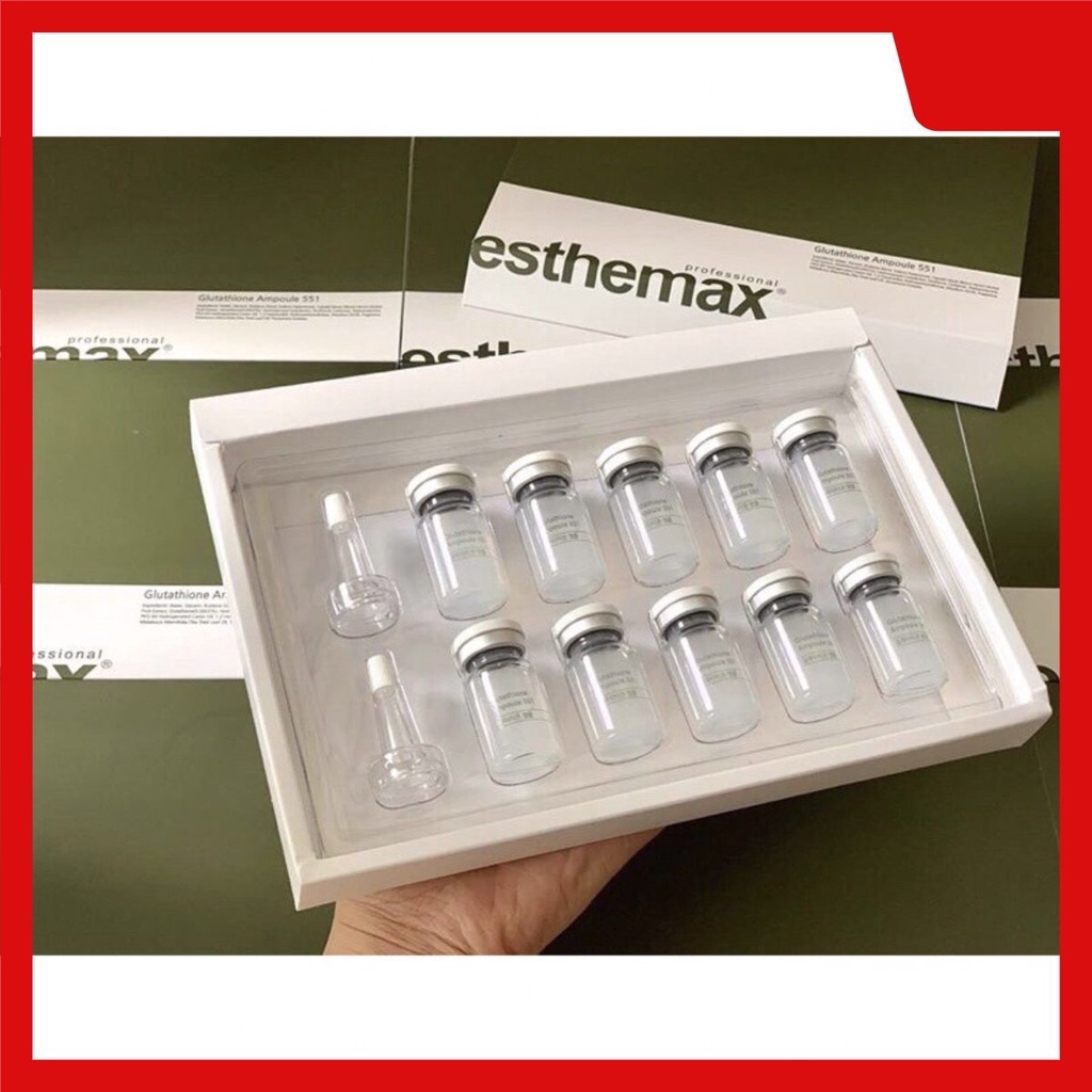 Serum Tế Bào Gốc Glutathione Ampoule 551 Esthemax Hàn Quốc