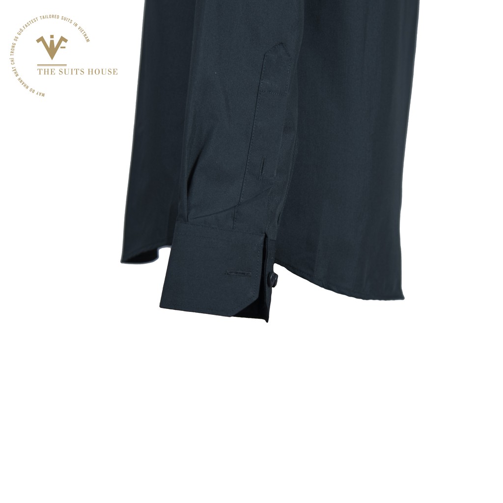 [Mã FAMAYMA2 giảm 10K đơn 50K] ÁO SƠ MI TOPMAN ĐEN - SM00011 | BigBuy360 - bigbuy360.vn