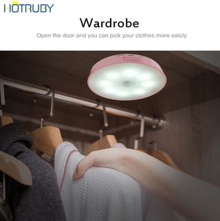 Đèn Led Cảm Biến Cơ Thể Người Không Dây Dùng Pin Sạc Tiện Dụng