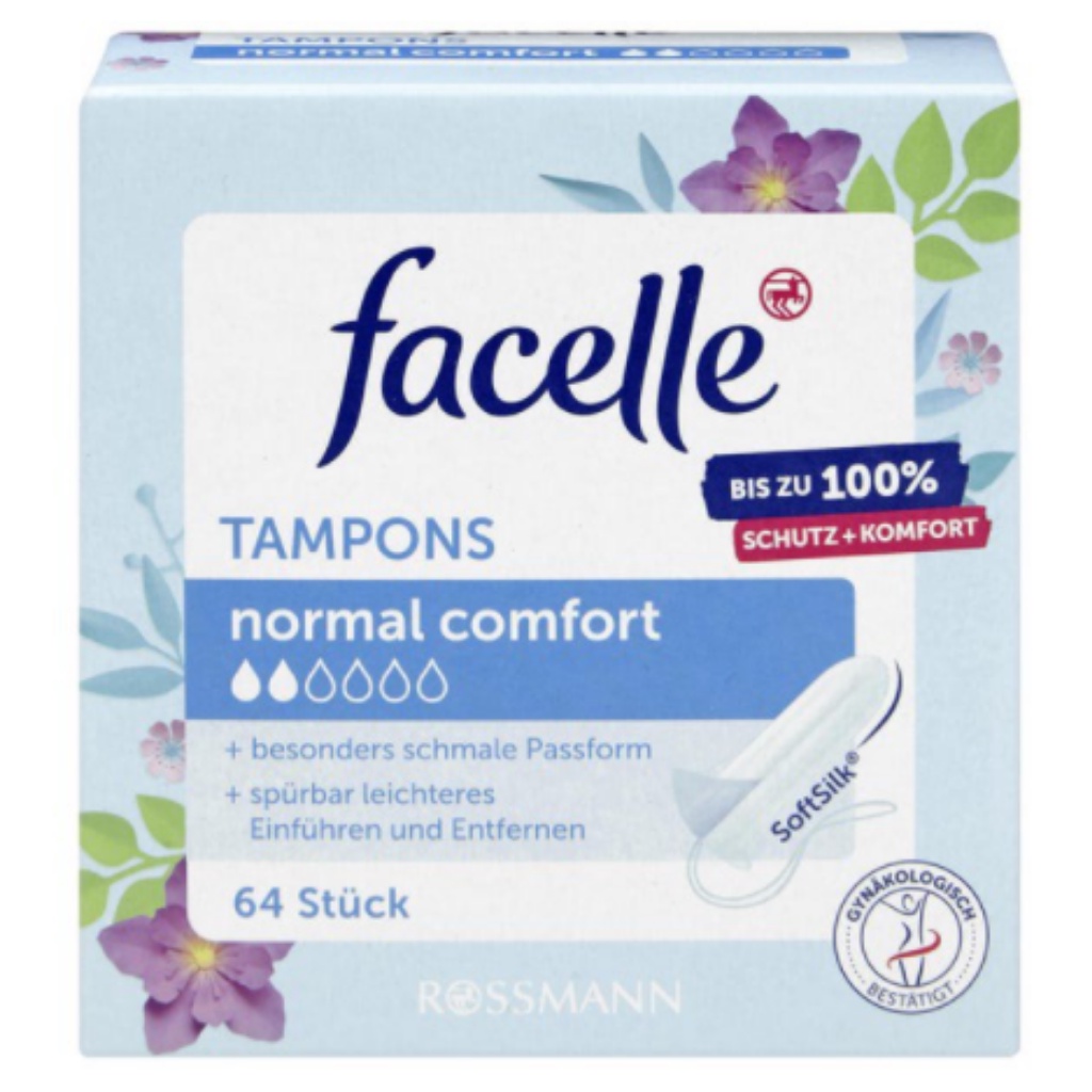 Băng vệ sinh Tampon Facelle đầy đủ size chuẩn Đức - Shop Dalavii