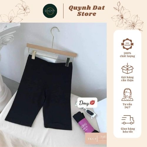 Quần legging ngố độn mông co dãn 4 chiều thoáng mát thoải mái