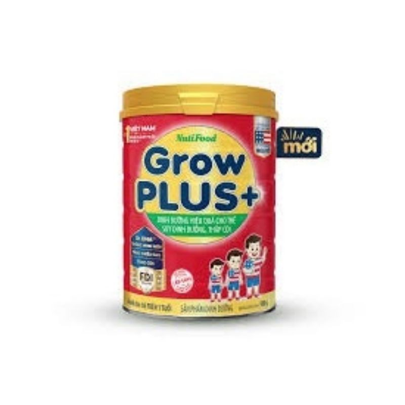 Sữa Nutifood grow plus đỏ FDI mẫu mới  900g date 2022