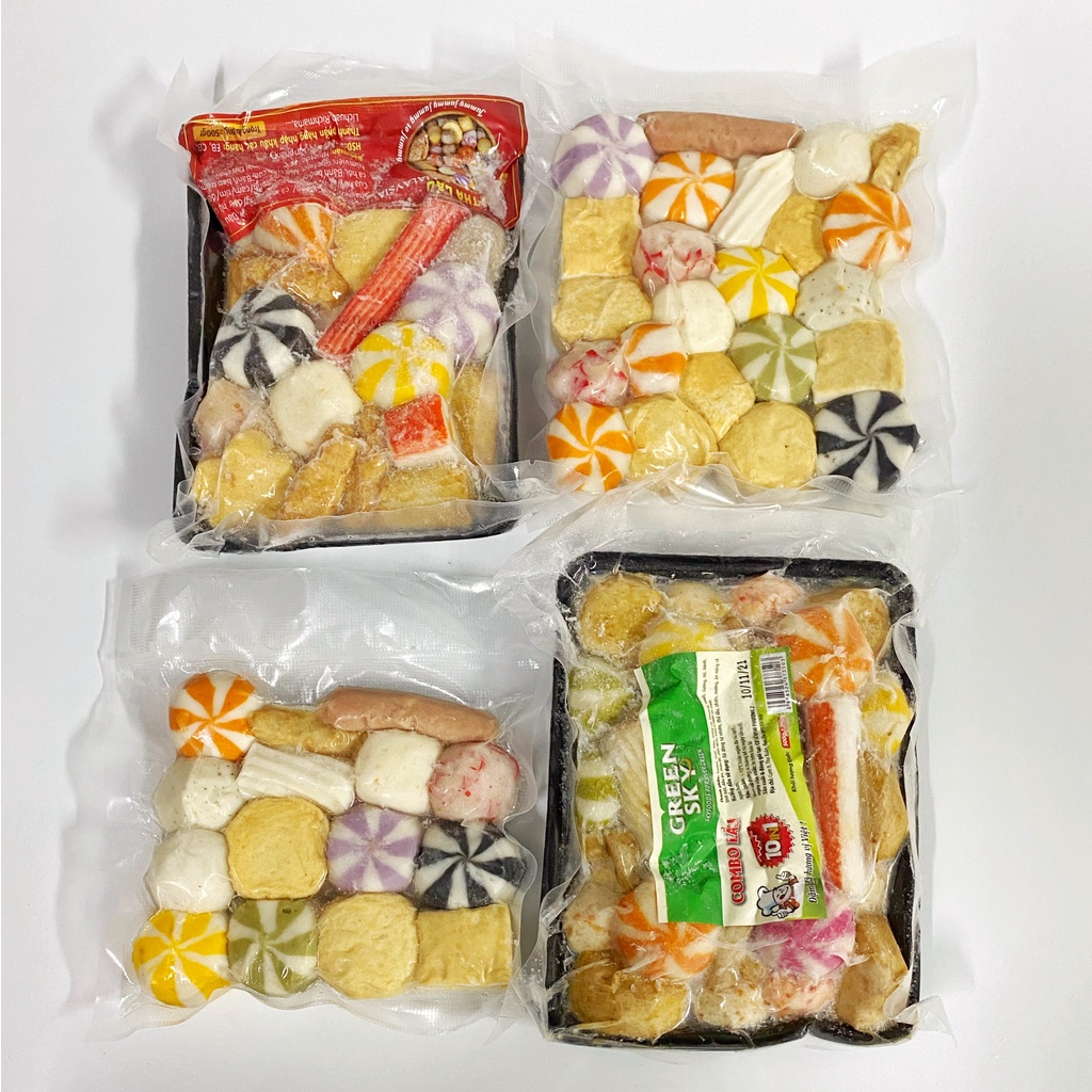 Viên Thả Lẩu Thập Cẩm Malaysia - Combo viên thả lẩu cao cấp - Siêu Thị Lẩu & Đồ Nướng