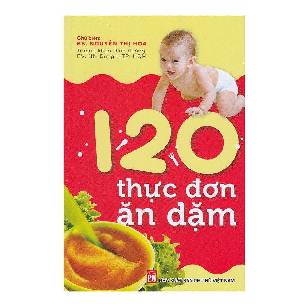 Sách - 120 thực đơn ăn dặm