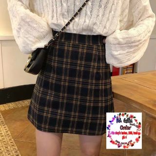 Chân váy kẻ caro ( Hàng order - HG) hagauorder