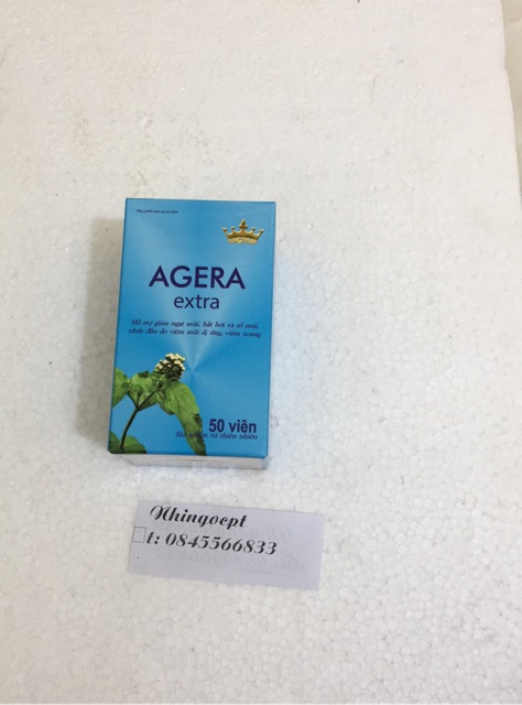 AGERA EXTRA - Đánh bay viêm xoang, viêm mũi dị ứng | BigBuy360 - bigbuy360.vn