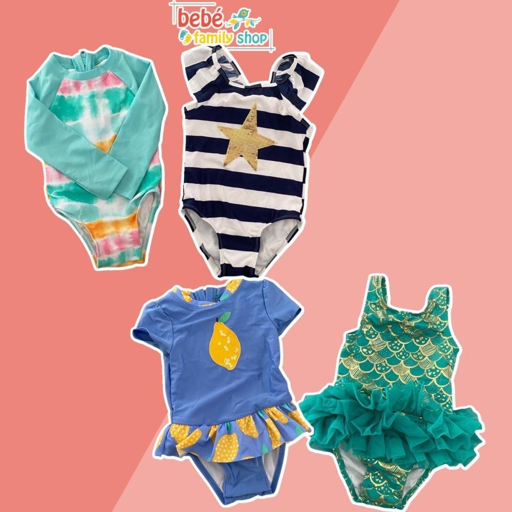 Đồ bơi liền thân 1 mảnh cho bé/ Bikini 2 mảnh bé gái hàng xuất dư Cat Jack - BG ...