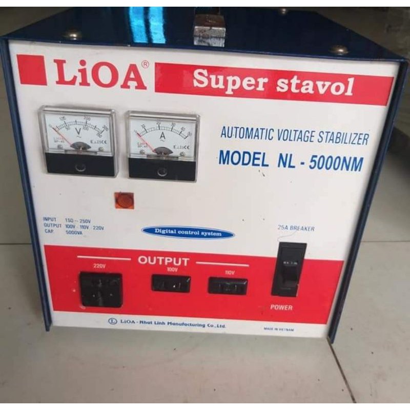 Đồng Hồ Đo Vôn  Cho Các Máy Lioa - Hàng Chính Hãng