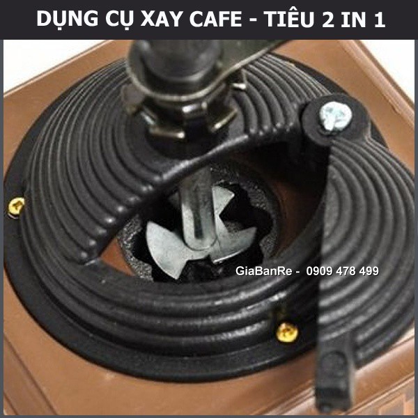 DỤNG CỤ XAY TIÊU, CÀ PHÊ 2 IN 1 - chọn 1 trong 2 size - 6203