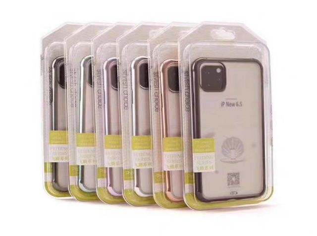 Ốp lưng iPhone 11 Pro Hiệu Ou Case Viền Màu Lưng cứng Nhám chống vân tay,chống sốc