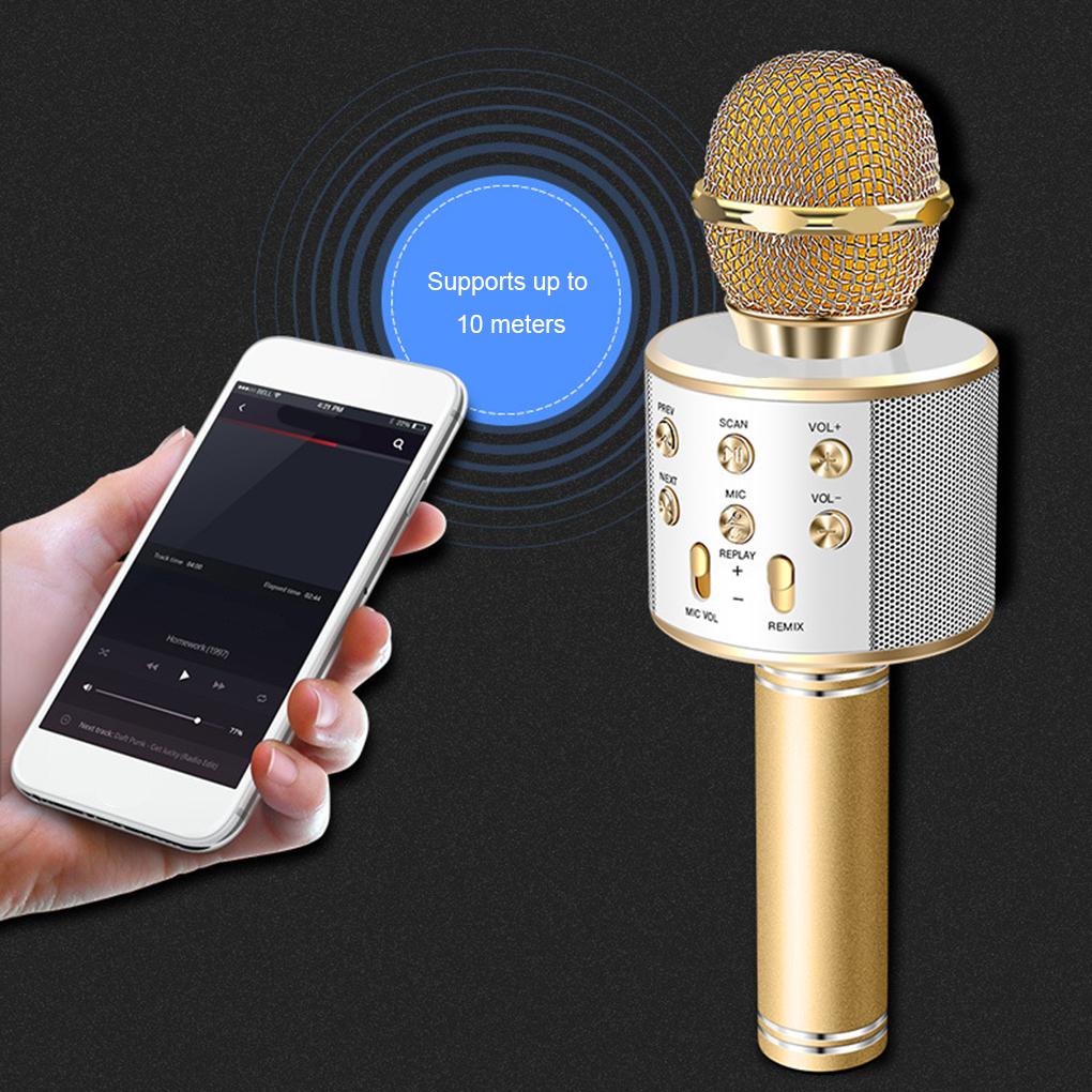 Micro Bluetooth Không Dây 2 Trong 1 Cổng Sạc USB Có Nút Điều Chỉnh Âm Lượng