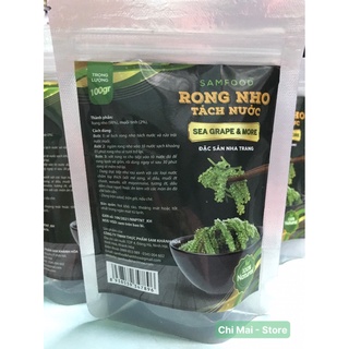 Rong nho tách nước SAMFOOD - Gói 100g