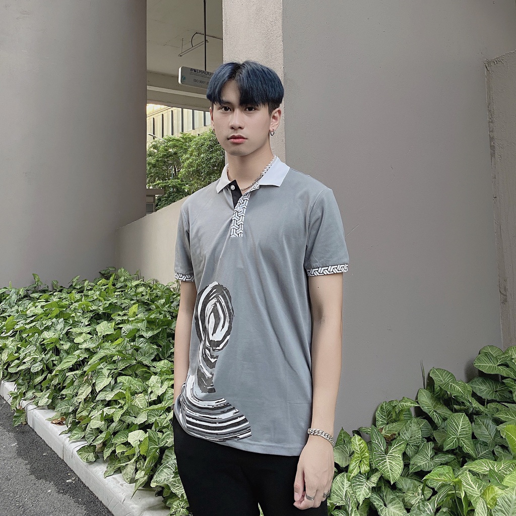 Áo polo nam CYCLOPS  in hình 4D , Thun cotton, Chuẩn from,năng động cá tính không kém phần sang trọng AREMI  APL0014 | BigBuy360 - bigbuy360.vn