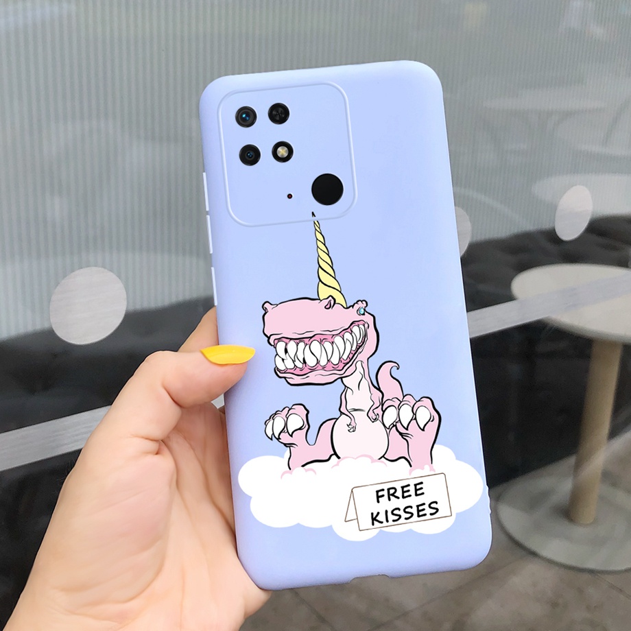 Ốp Điện Thoại TPU Dẻo Họa Tiết Cầu Vồng Dễ Thương Cho Xiaomi Redmi 10C / Redmi 10A 2022 Redmi10C 10 A