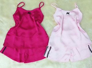Set đồ bộ ngủ lụa satin