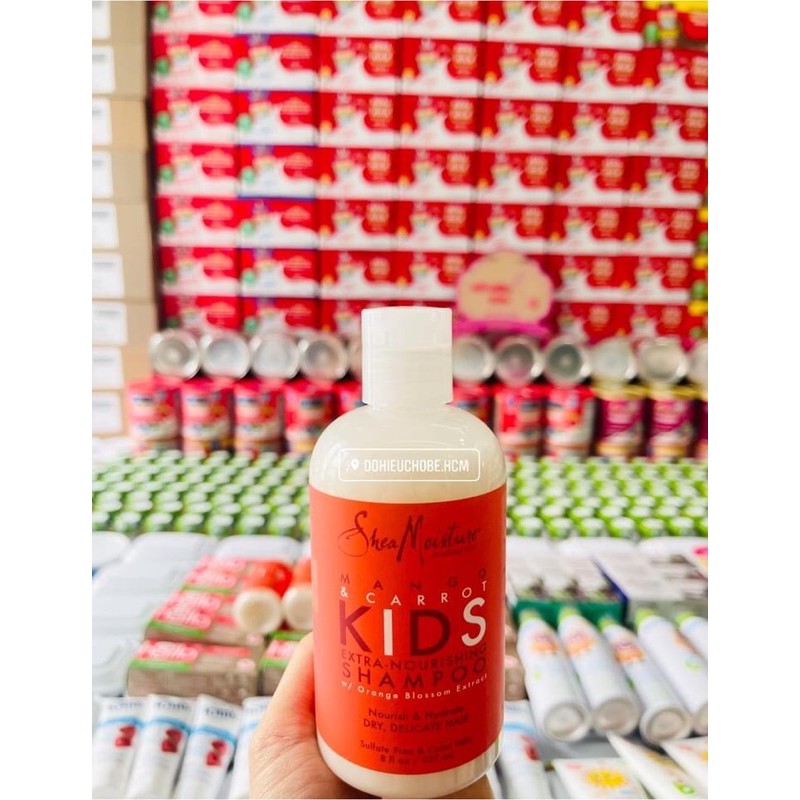 Gội Shea Moisture Organic Mỹ  đủ bill