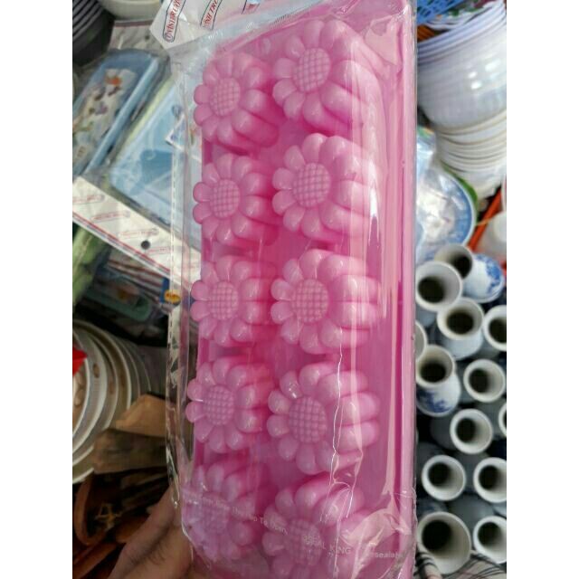 Combo 5 Khuôn thạch rau câu/ Khay đá hình hoa cúc