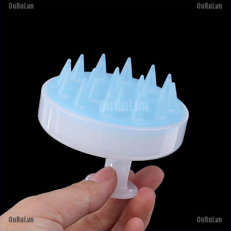 (Hàng Mới Về) Lược Rửa Mặt Bằng Silicon Mềm Tiện Lợi
