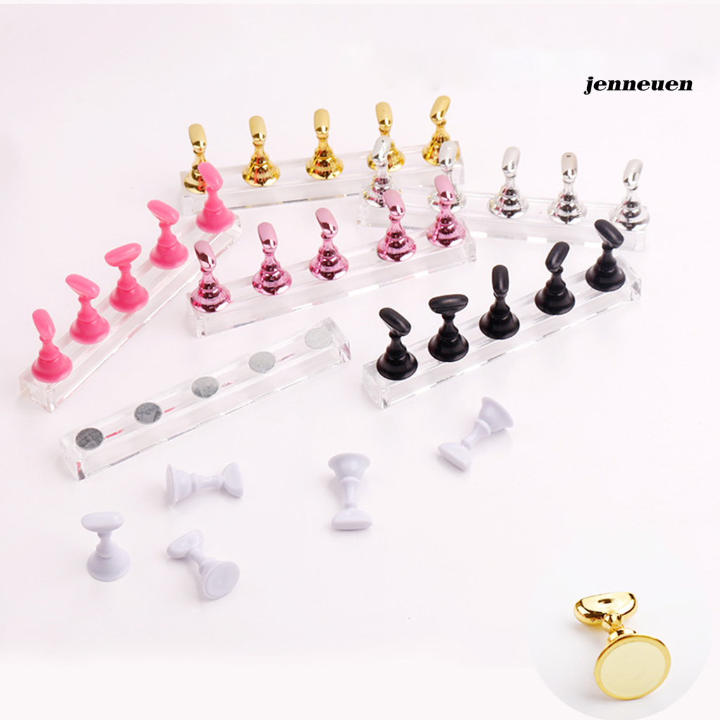 [Hàng mới về] Giá Nam Châm Trưng Bày Móng Tay Giả Hình Cờ Vua