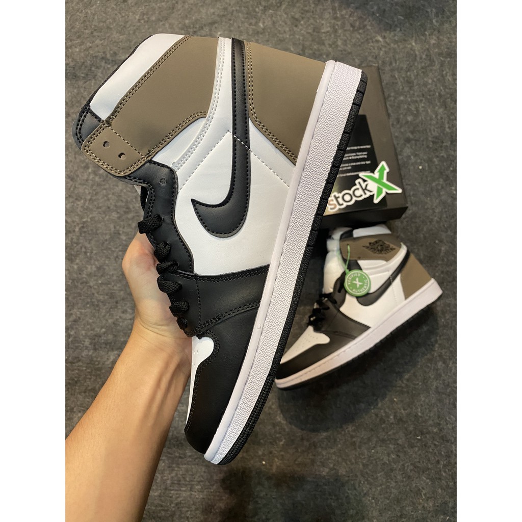 Giày air jordan 1 nam-trắng nâu [rep_11] | BigBuy360 - bigbuy360.vn