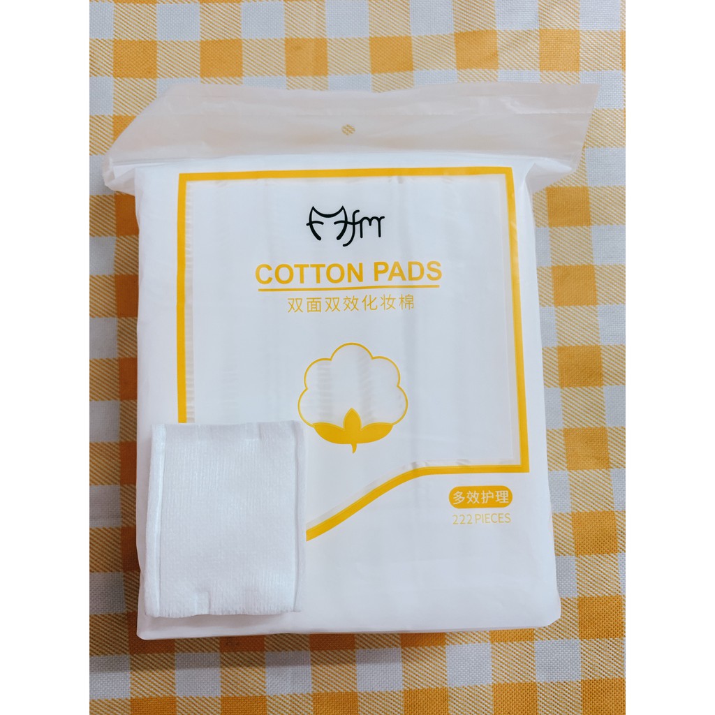 Bông tẩy trang Cotton Pads 3 lớp mềm mịn